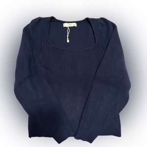 Mango blue sweater (very soft)